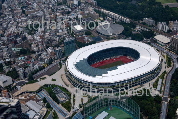 新国立競技場周辺(午前)(2020/8)