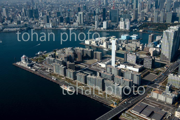 オリンピック選手村周辺と東京港(2020/11)