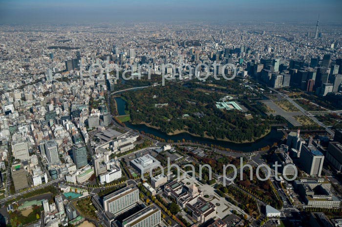 永田町周辺より東京の街並み(2020/11)