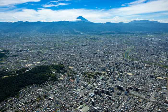 山梨県(甲府盆地)