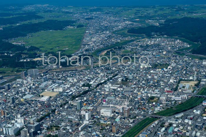 いわき市の街並み(2023728)