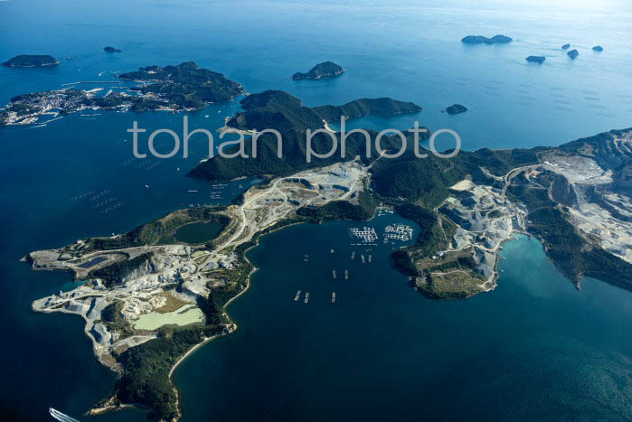 西島(家島諸島)と瀬戸内海(20231018)