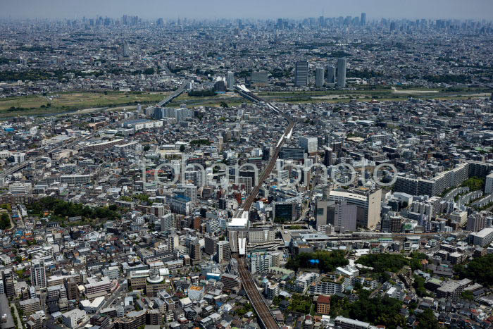 溝の口駅周辺より東京方面(202354)