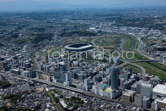 新横浜駅周辺と日産スタジアム周辺(202354)