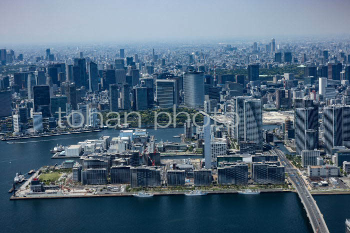 晴海,勝鬨ふ頭より東京の街並み(202354)