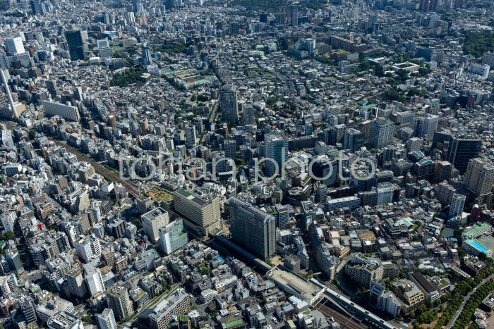 恵比寿駅周辺と東京の街並み(2023617)