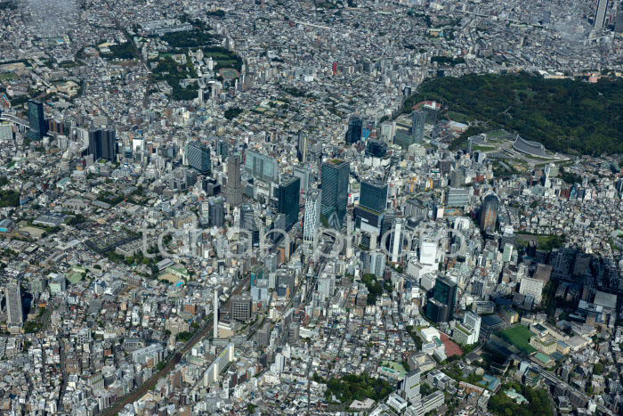 渋谷駅周辺の街並み(202391)