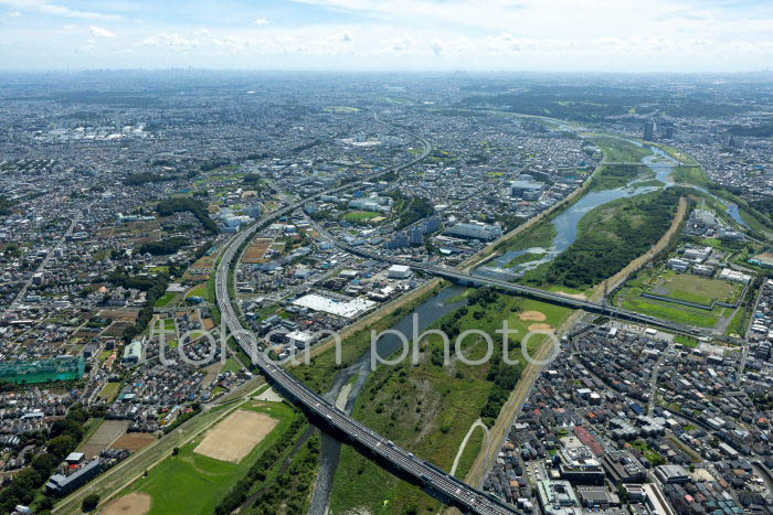 多摩川(日野市,国立市より下流方面)(202391)