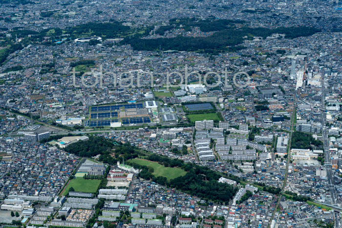 東村山浄水場周辺と東村山駅周辺(202391)