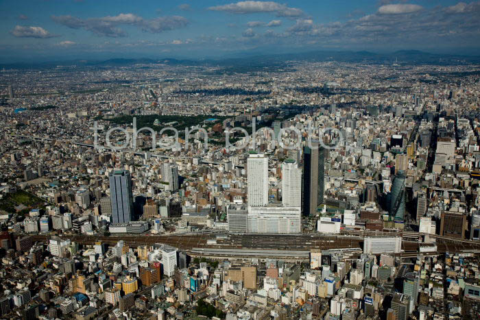 名古屋駅周辺より市街地(2010,09)