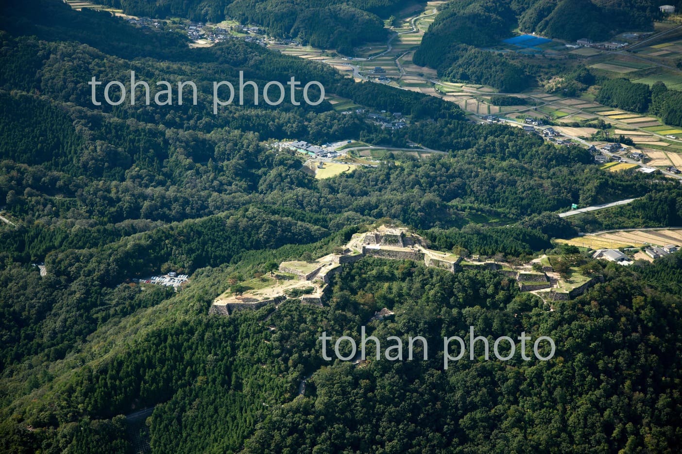 竹田城(日本百名山）天空の城、山城、日本のマチュピチュ-兵