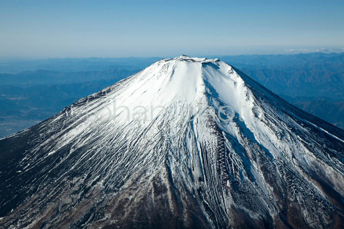 富士山山頂周辺 (富士吉田市)2012,01