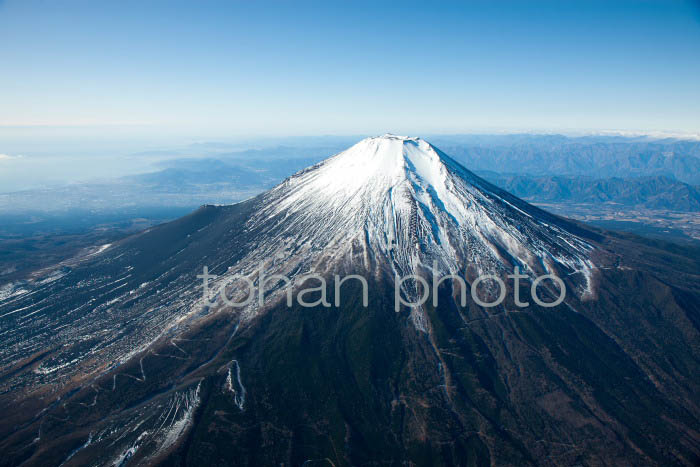 富士山 (富士吉田市より富士山)2012,01