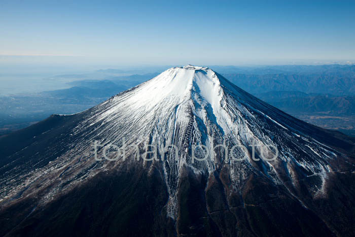 富士山 (富士吉田市より富士山)2012,01