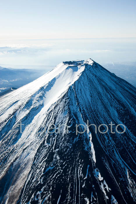 富士山山頂付近(山梨県南都留郡)2012,01