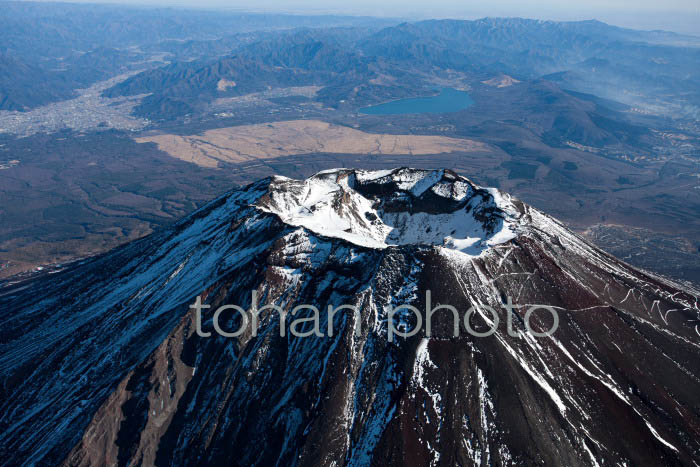 富士山頂周辺(静岡県富士宮市)2012,01