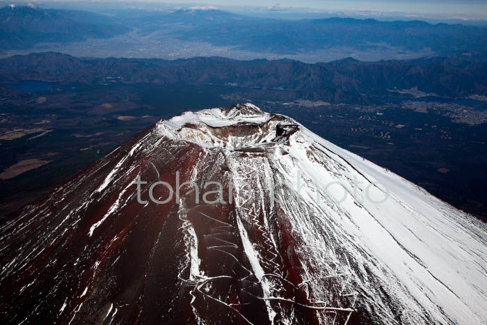 富士山頂周辺 (静岡県御殿場市)2012,01