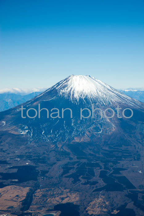 富士山(静岡県東駿郡小山町)2012,01