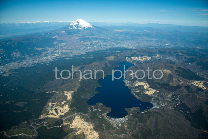 箱根芦ノ湖周辺より富士山(神奈川県足柄下郡)201303