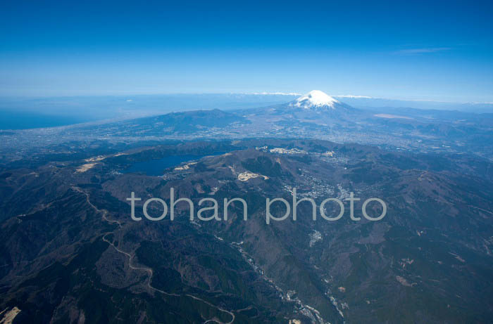 箱根山より富士山(神奈川県足柄下郡)201303