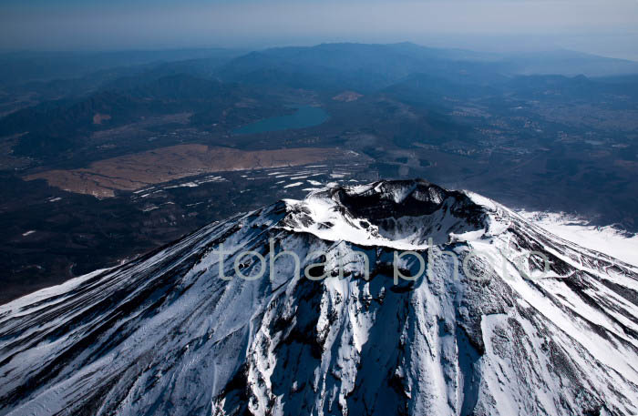 富士山山頂付近(静岡県富士宮市)201503