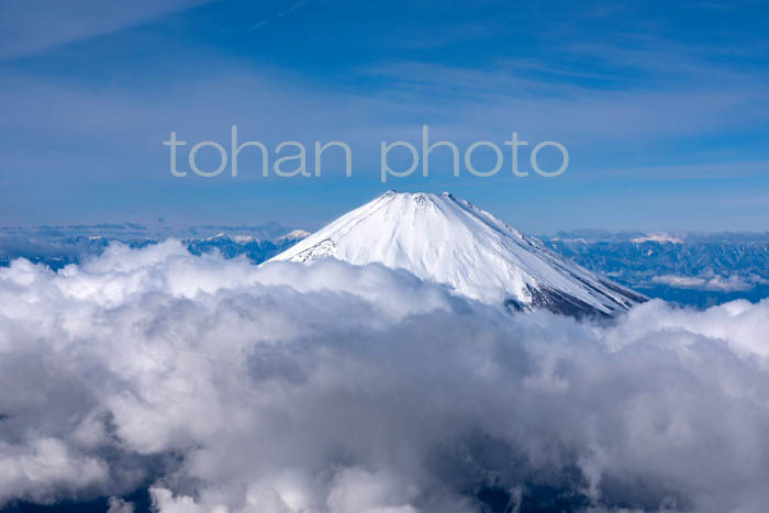 雲海と富士山(山梨県南都留郡)201912