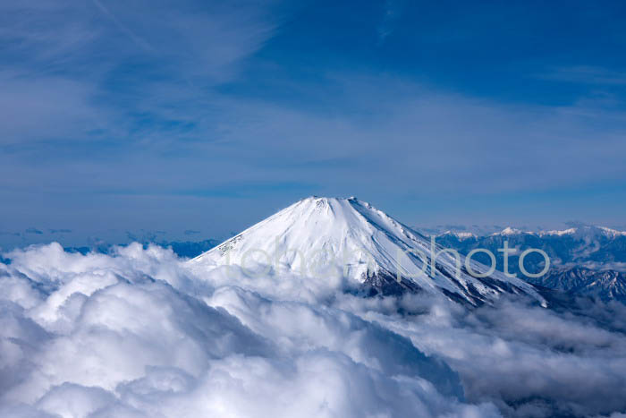 雲海と富士山(山梨県南都留郡)201912