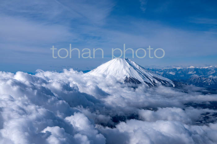 雲海と富士山(山梨県南都留郡)201912