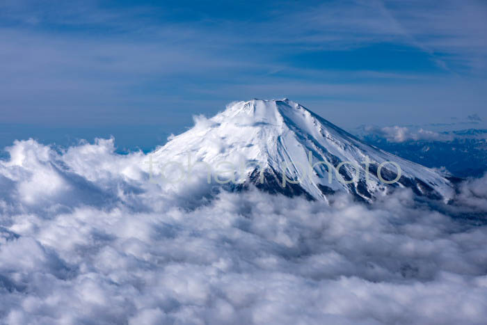 雲海と富士山(山梨県南都留郡)201912