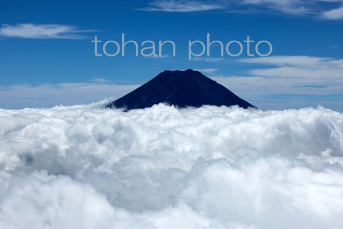 雲海と富士山(山梨県南都留郡)202208