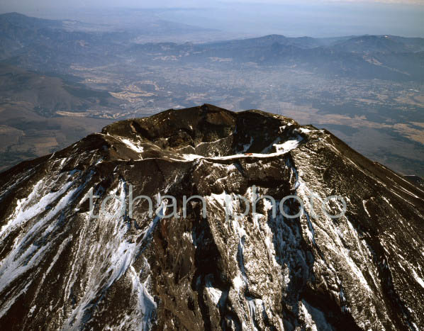 富士山山頂,大沢崩れ(静岡県富士宮市)199803 (1)