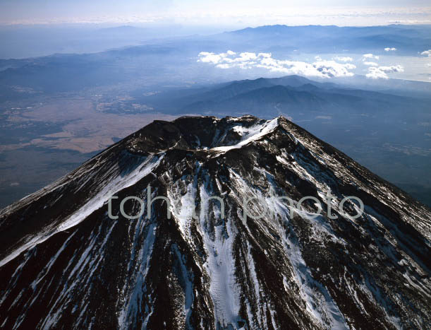 富士山山頂,大沢崩れ(静岡県富士宮市)199803