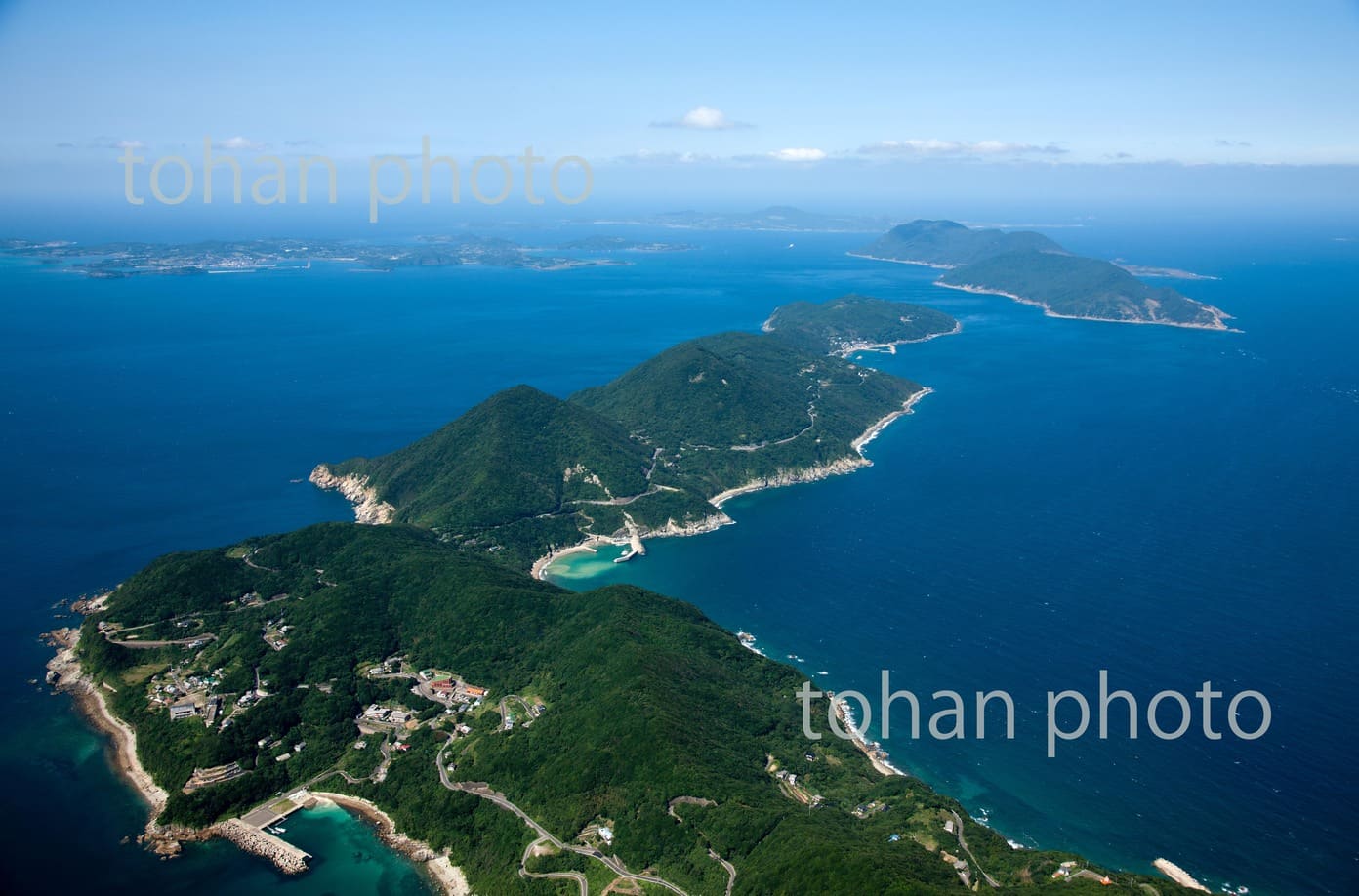 中通島より野崎島(五島列島)-長崎