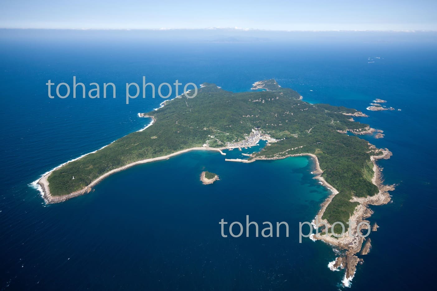 平島と白岳-長崎