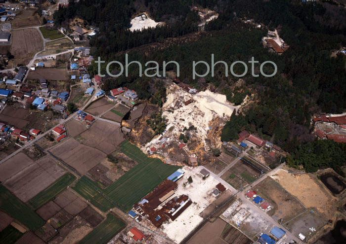 栃木県大谷町土地陥没現場1989