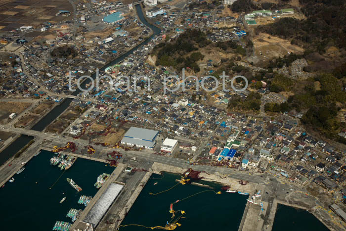 東日本大震災(茨城県北茨城大津漁港)20110311