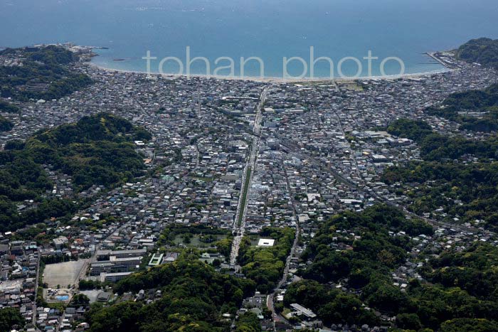 鎌倉市街地より相模湾(2023,05))