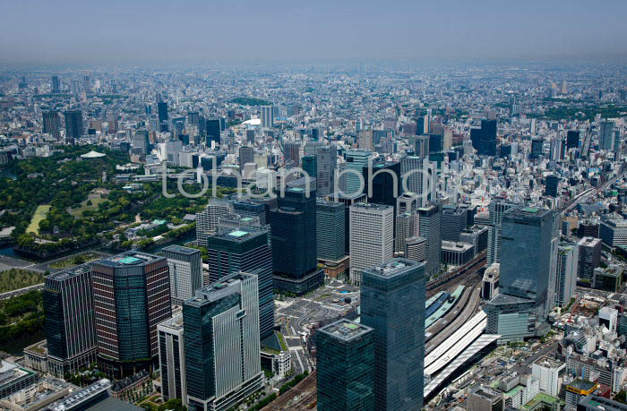 東京駅と大手町(2014,05)