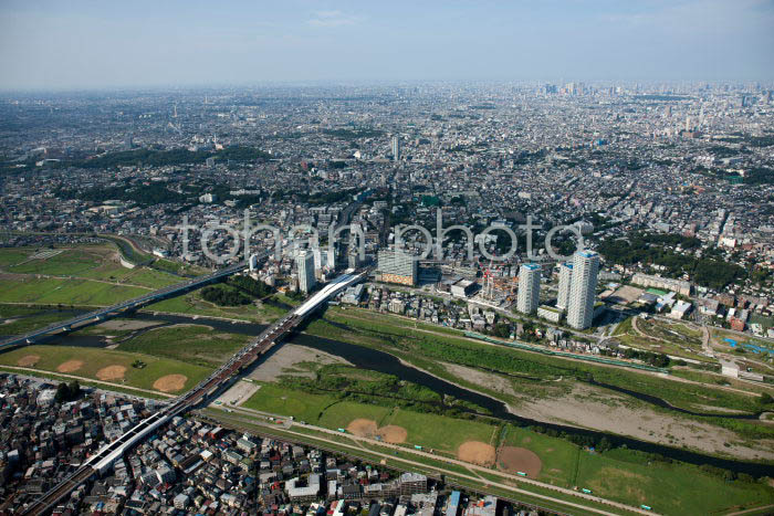 二子玉川駅周辺(2013,08))