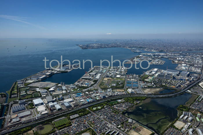習志野より千葉港と東京湾(202453)