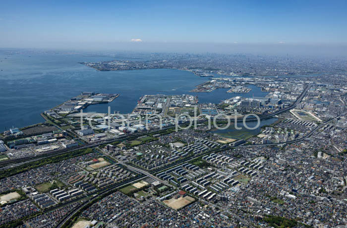 習志野より千葉港と東京湾(202453)