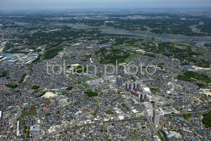 ユーカリが丘駅よりと山万ユーカリが丘線の住宅地(202453)