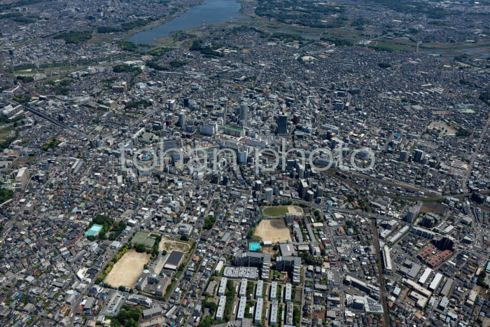 柏駅周辺と手賀沼方面(202453)