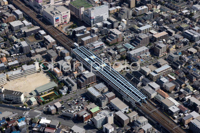 妙典駅駅のソーラーパネル設置(東西線ソーラー発電所)(20241013)