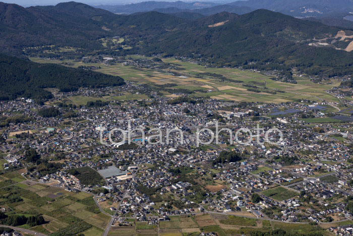 岩間駅と岩間の街並み(20241013)