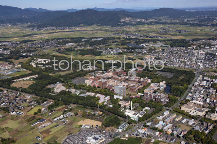 筑波大学施設全景より筑波山(20241013)