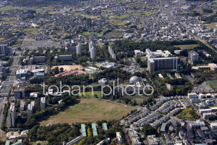 つくば駅と筑波研究学園都市周辺(20241013)