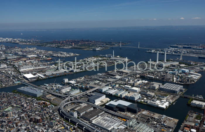 京浜工業地区(生麦JCTより扇島方面)(202453)
