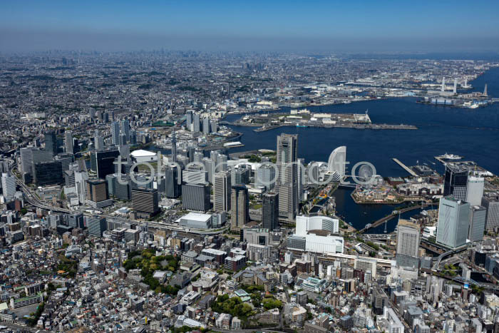 みなとみらい地区より横浜港(202453)