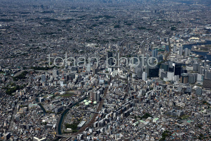 平沼橋駅周辺より横浜駅(202453)
